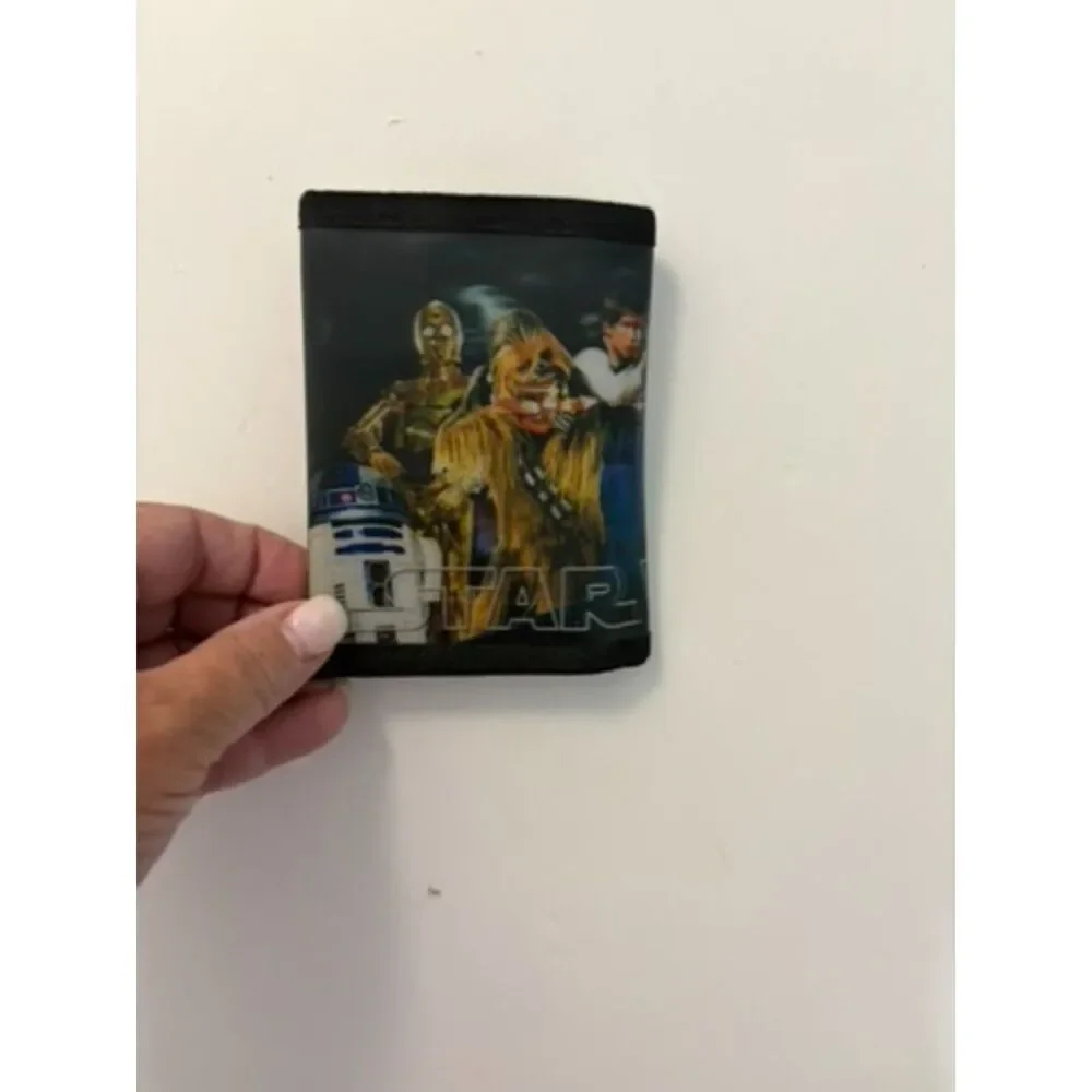 Star Wars Vintage holographic nylon wallet